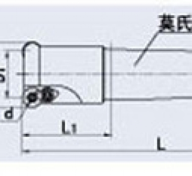 可轉(zhuǎn)位圓刀片立銑刀